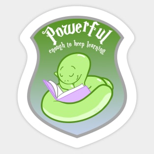 Kawaii Magic School Power Crest Sticker